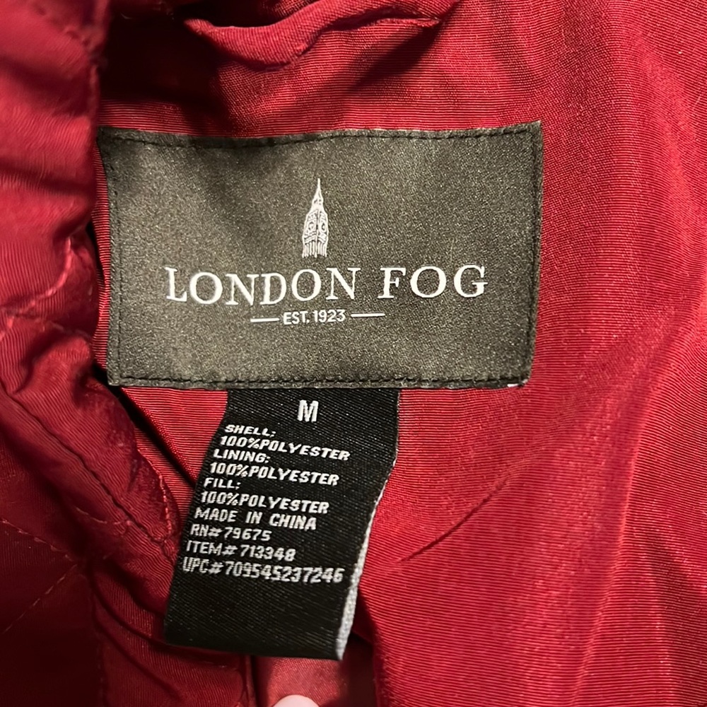 London Fog Quilted Coat
